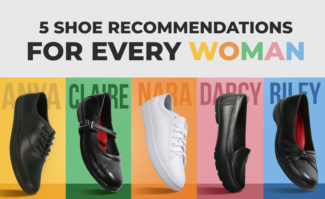 5 SHOE RECOMMENDATIONS FOR EVERY WOMAN